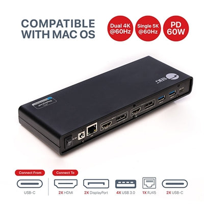 USB 3.1 Type C Dual 4K Docking USB 3.1 Type C Dual 4K Docking